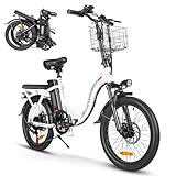 SAMEBIKE E Bike 20' Fat Tire E-Fahrrad klapprad 36V/13Ah Akku, Off-Road...
