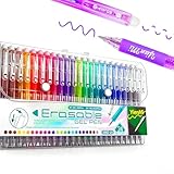 YienMi Radierbare Gelstifte Set, 24 Farben – Ideal für Malen, Schreiben &...