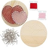 GORGECRAFT Herz-Schnur-Kunst-Set, Bastel-Cupcake, alle Notwendigen Accessoires...