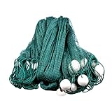 BYWWANG 1Pcs 2M x 5M Fischnetz Zugnetz Zum Abfischen Fischernetz Angelzubehör...