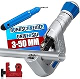 NTG Rohrschneider Set (3-50 mm) mit großem und kleinem Rohrschneider und...
