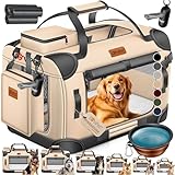 LOVPET® Transportbox Hund Katze Transporttasche XXL 92x64x64cm |...