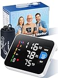Blutdruckmessgerät Oberarm, Laut Sprachansage Blood Pressure Monitor, Mit...