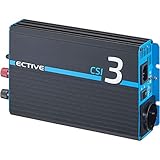 ECTIVE Reiner Sinsus Wechselrichter CSI 3-300W, 12V auf 230V, USB, USV Funktion,...