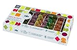 Geleefrüchte 1 kg,Obstgarten Geschmack,Fruchtgummis,Sorten (grüne Äpfel,...