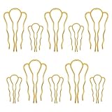 Haar Steckkamm 10 Stück Metall Haarkämme Steckkamm, 4 Zähne Haarschmuck Kamm...