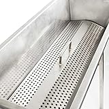 SCHMIDT security tools Mangal Grill 80x34cm Edelstahl 2mm Holzkohlegrill...