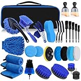 YSWOVUO Auto Reinigungsset, 31 Pcs Autowaschset Auto Set, Auto Putz Set Auto...