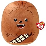 TY Chewbacca Disney Star Wars Squish-A-Boos 10 Zoll, Lizenziertes Beanie Baby...