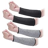 ASTER 2 Paar Sicherheits Armschutz Sonnenschutz Armwärmer Hülle Schnittfeste...