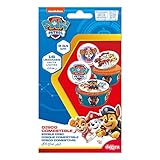 dekora - 16 essbare Mini-Scheiben der Paw Patrol zum Dekorieren von Kinderfesten