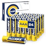 Allmax AAA Micro (LR03) Maximum Power Alkaline Triple A Batterien (24 Stück) -...