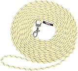 TRIXIE Welpenleine XXS–XS, 4 m ø 4 mm in gelb - Trainingsleine für junge...