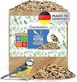 Gardemics Vogelfutter Wildvögel Ganzjährig 10 Kg - Vogelfutter mit Erdnüssen...