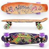 UpTone360 Mini Cruiser Skateboard | für Kinder ab 6 Jahre | ABEC 9 Kugellager |...