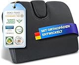 Healthfix® Keilkissen zur Verbesserung der Sitzhaltung - Bequemes ergonomisches...