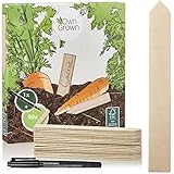 Owngrown Pflanzschilder zum Beschrifte, 50er Set mit Stift - 15 cm Pflanzstecker...