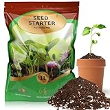 GOTVUGE Anzuchterde-Mischung, Aussaaterde für Keimung und Wachstum, lehmige...