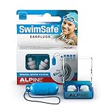 Alpine SwimSafe Gehörschutz Ohrstöpsel zum Schwimmen - Wasserdichte...