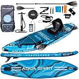 Aqua Spirit SUP Aufblasbares Stand-Up Paddle Board 2024 | 320x81x15cm |...