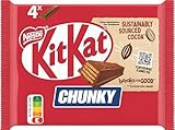 Nestlé KitKat ChunKy Classic Schokoriegel, Knusper-Riegel mit Milchschokolade...