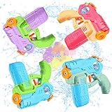 Wasserpistole für Kinder, OMWay 4 Stücke Wasserpistolen Klein mit Großer...
