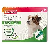beaphar - Zecken- Und Flohschutz Spot-ON Für Kleine Hunde Bis 15kg - Repellent...