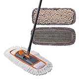 CLEANHOME Nass- & Trockenmopps für den Haushalt，Bodenwischer Set mit 3...