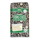 RoPro-Streu Bio Pflanzenkohle 45 L – voraktivierte Mikroorganismen für Terra...