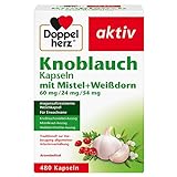 Doppelherz Knoblauch mit Mistel und Weißdorn – Traditionell zur Vorbeugung...
