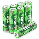 EBL AA Akku 2800mAh - extra für Jahr Schlange 8 Stück