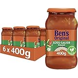 BEN’S ORIGINAL Sauce Süß-Sauer Pikant, 6 Gläser (6 x 400 g)