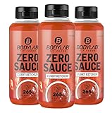 Bodylab24 Zero Sauce Curry Ketchup 265ml / 3er Pack/nur 3-5kcal je 15g...