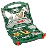 Bosch Accessories Bosch 70tlg. X-Line Titanium Bohrer und Schrauber Set (Holz,...
