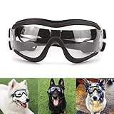 PETLESO Hundebrille Sonnenbrille für Große Hunde Hundeschutzbrille Leicht zu...