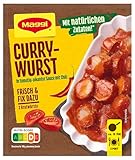 MAGGI Fix für Currywurst, Würzmischung, mit natürlichen Zutaten*, für 2...