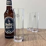 BARCRAFTERS Kölschglas Bierstange Becher inkl. CE Eichung 0,2L | im 4- er Set |...