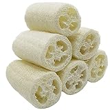 VOARGE 6 Stücke Premium Qualität Natürliche Luffa, Luffa-Schwamm Spa Peeling...