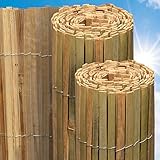 Sol Royal Bambus Sichtschutz 140x300 cm – FSC® Sichtschutz Garten Bambusmatte...