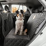 Rudelkönig Hundedecke Auto Rückbank - Wasserabweisende Autodecke für Hunde...