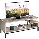 Yaheetech TV-Schrank Fernsehtisch TV Lowborad mit Ablage Industrie-Design...