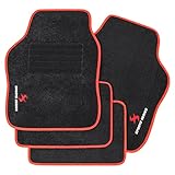 WOLTU Autofußmatten-Set mit 4 Matten universelle Allwetterfußmatten mit...