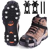 Rajvia Schuhspikes, Schuhkrallen, Steigeisen grödel für Bergschuhe, Spikes...