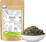 Sencha Tee BIO 500 g I lose und geschnitten I aromatischer bio Sencha Grüntee I...
