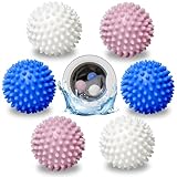 Lymshine Trocknerbälle für Waschmaschine Wäschetrockner, 6 Stück Waschkugel...