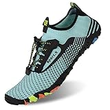 IceUnicorn Strandschuhe Badeschuhe Damen Herren Schwimmschuhe Aquaschuhe Sommer...