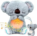 Yizemay Schlummer Koala mit Herzschlag, Schlummer Otter Kuscheltier, Koala...