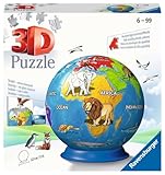 Ravensburger 3D Puzzle 11840 - Puzzle-Ball Kindererde - 72 Teile - Puzzle-Ball...