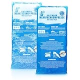Robin Goods® 2x Mehrfach-Kompresse 29 x 12 cm - Wiederverwendbare Warm- &...