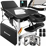 KESSER® Mobile Massageliege 70 cm Breit klappbar & höhenverstellbar 3 Zonen...